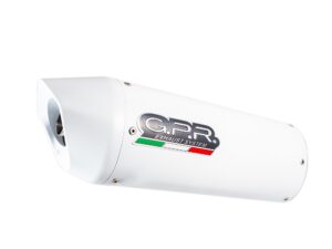 Scarico GPR Ajp PR 5 2015-2018 Albus Ceramic silenziatore con raccordo AJ.1.ALB