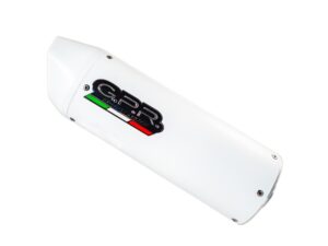 Scarico GPR Ajp PR 5 2015-2018 Albus Ceramic silenziatore con raccordo AJ.1.ALB