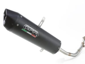 Scarico GPR Aprilia Leonardo 125 1996-2006 Furore Nero linea completa SCOM.10.RACE.FUNE